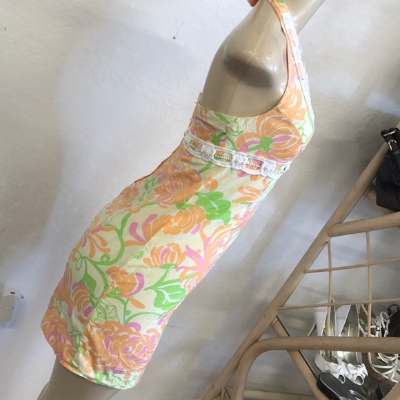 Lilly Pulitzer halter dress - Picture 4 of 8